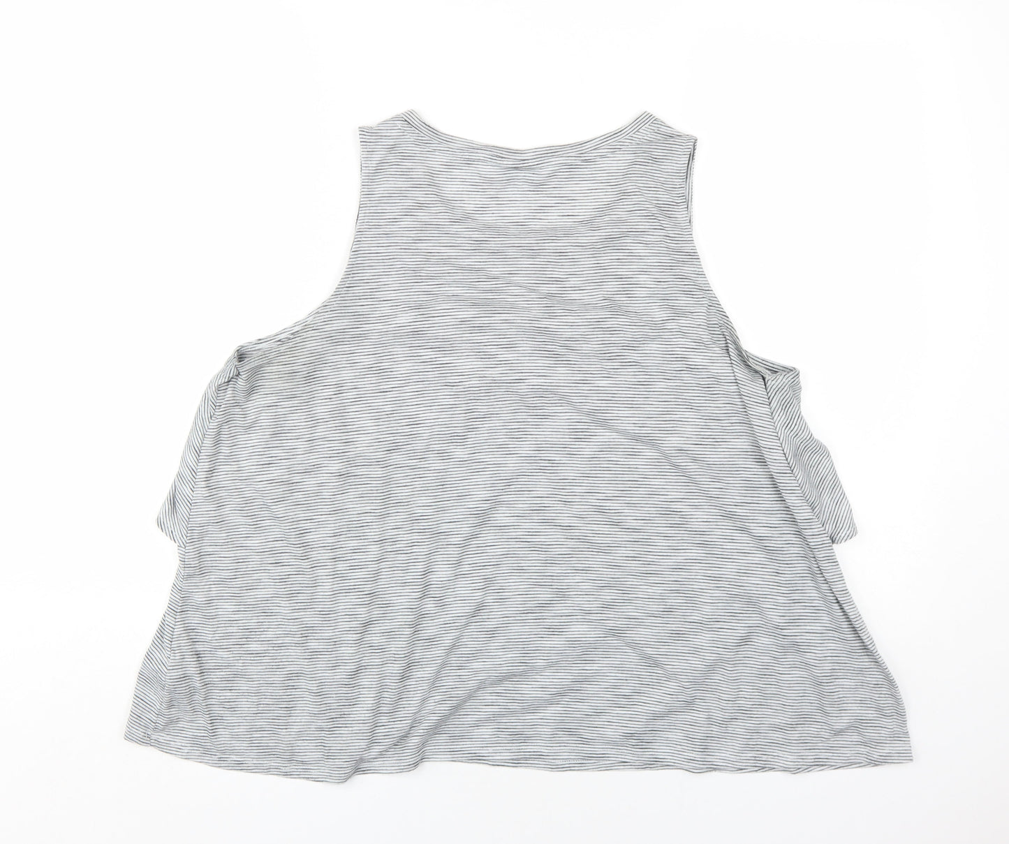 Womens UK Size XL Gap Grey Basic Tank
