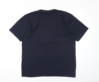 Mens UK Size XL Champion Blue  T-Shirt