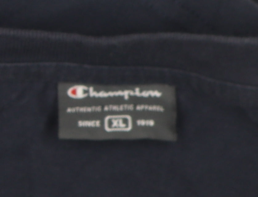 Mens UK Size XL Champion Blue  T-Shirt