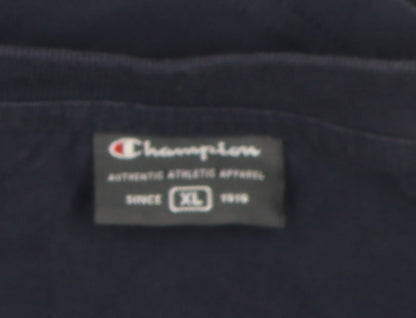 Mens UK Size XL Champion Blue  T-Shirt