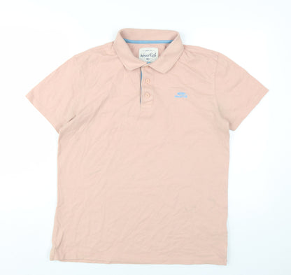 Weird Fish Men's Beige M Polo Shirt