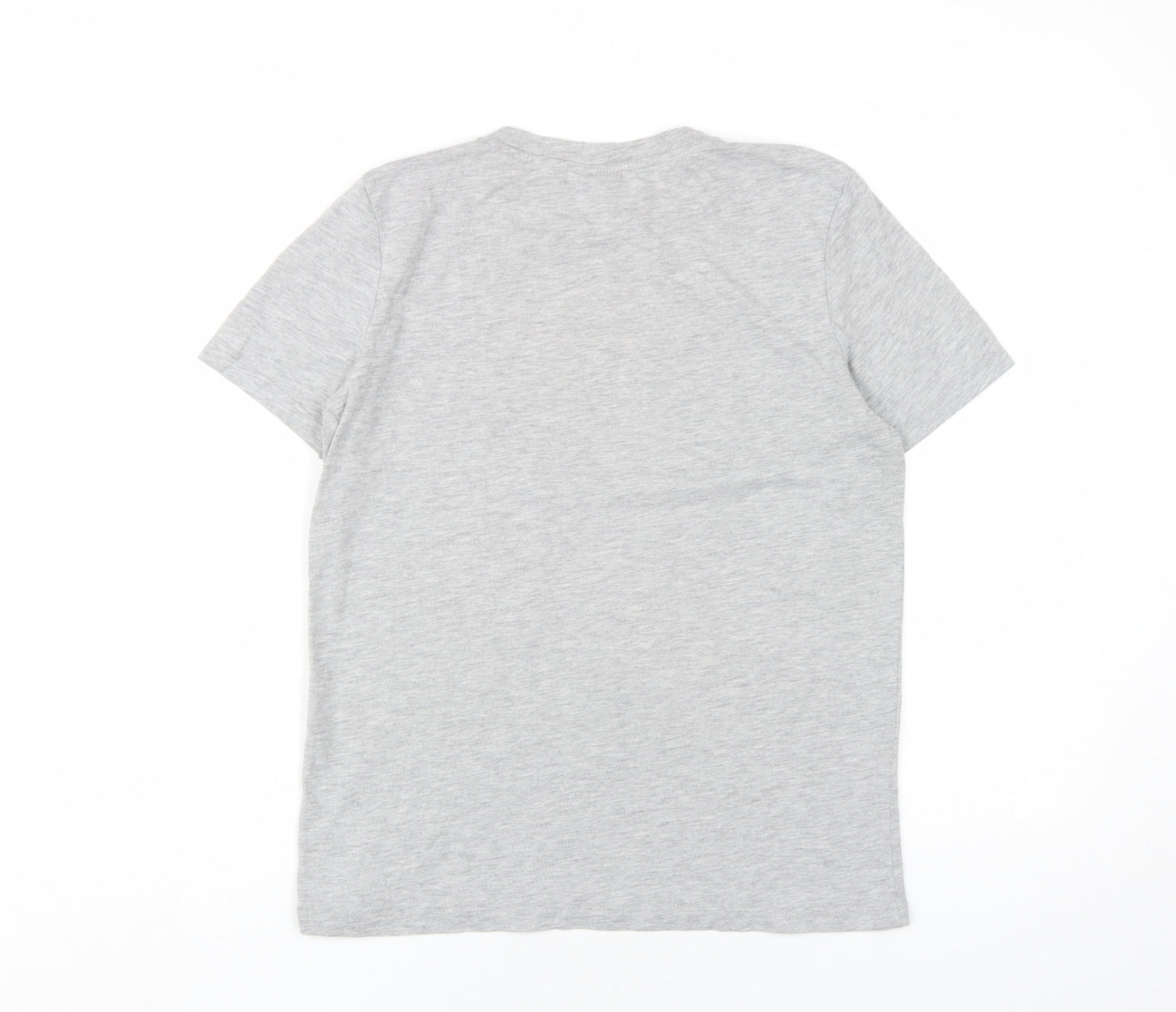 Womens UK Size S Selected Femme Grey Basic T-Shirt