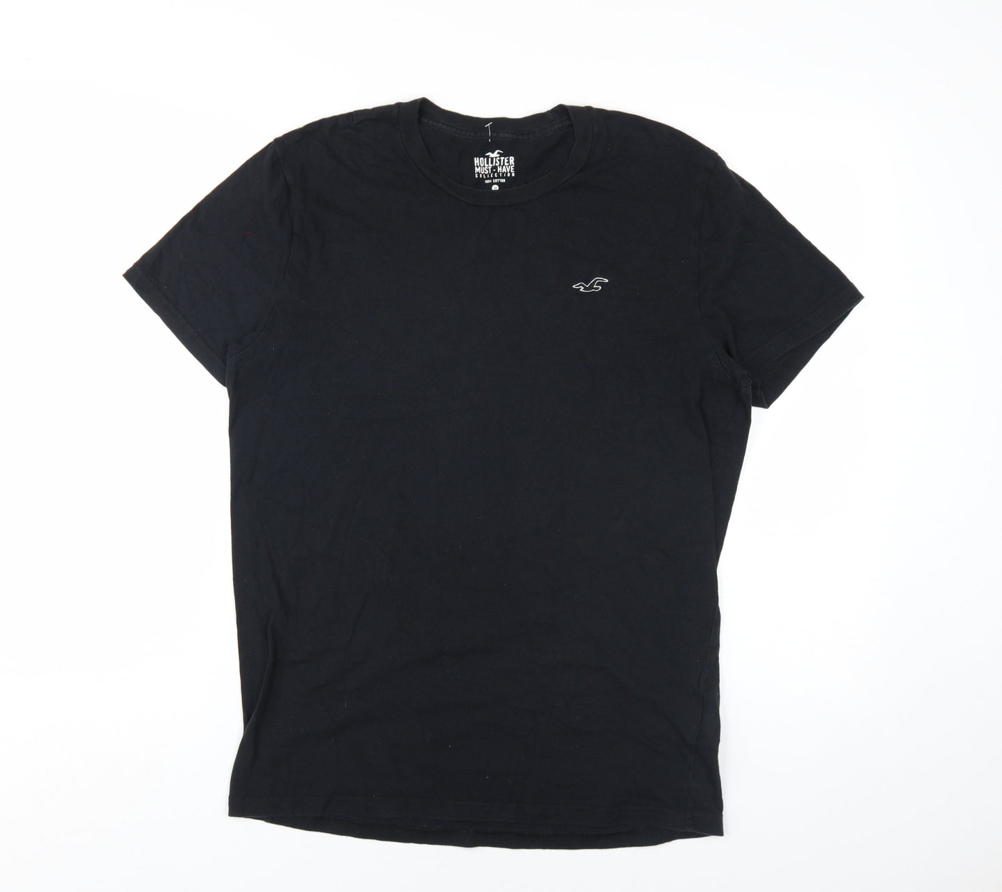 Mens UK Size M Hollister Black  T-Shirt