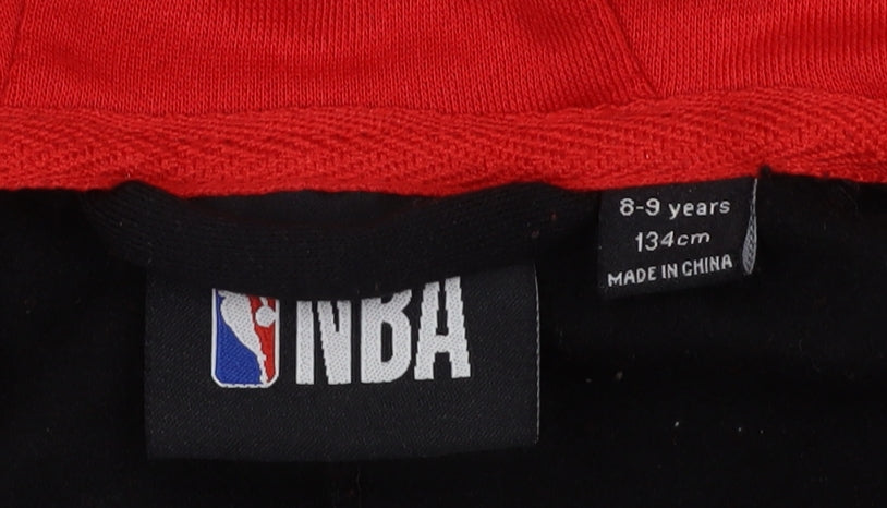NBA Bulls Boys Red and Black Tracksuit 8-9 Years