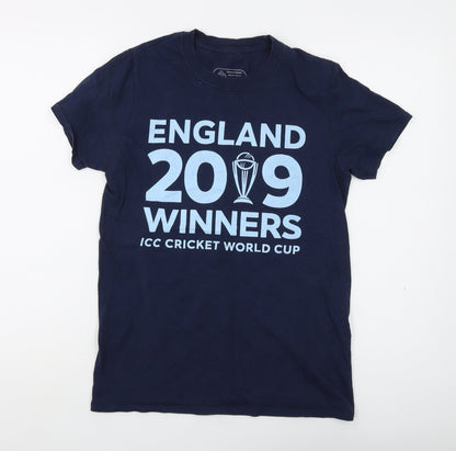 Mens UK Size S Fanatics Blue  T-Shirt