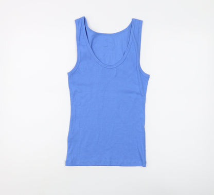 MSCH Copenhagen Women's Blue XS Basic Tank