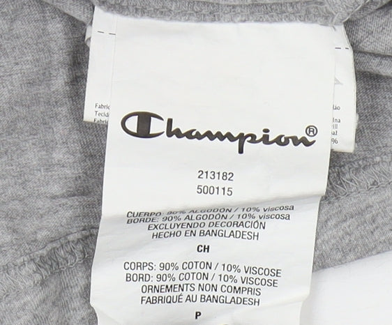 Mens UK Size S Champion Grey  T-Shirt