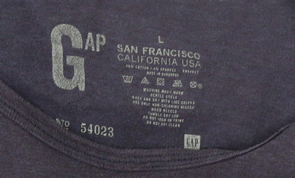 Mens UK Size L Gap Grey  T-Shirt