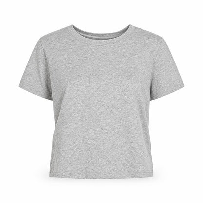 Womens UK Size M Hollister Grey Basic T-Shirt