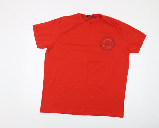 Regatta Men's Red 2XL Crew Neck T-Shirt