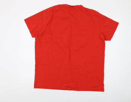 Regatta Men's Red 2XL Crew Neck T-Shirt