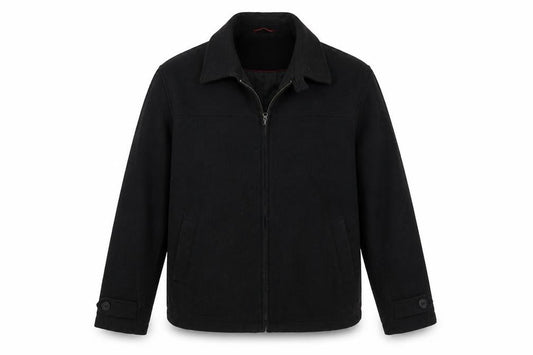 Mens UK Size L HC Weathercoats Black Basic Jacket