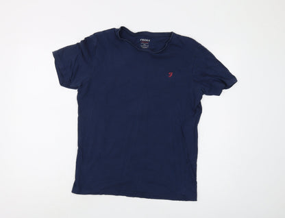 Mens UK Size S Farah Blue  T-Shirt