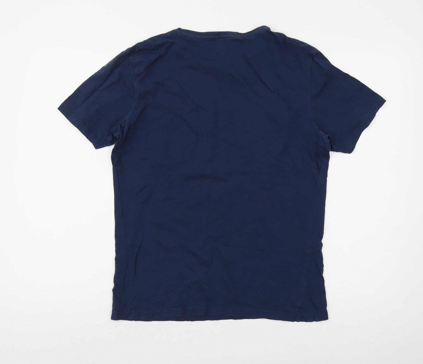 Mens UK Size S Farah Blue  T-Shirt