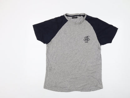 Mens UK Size L Brave Soul Grey  T-Shirt