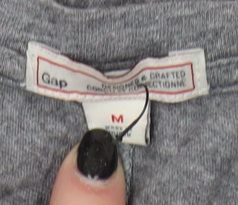 Womens UK Size M Gap Grey Basic Tank