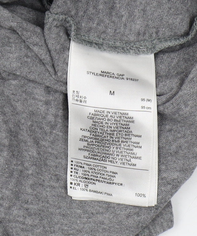Womens UK Size M Gap Grey Basic Tank