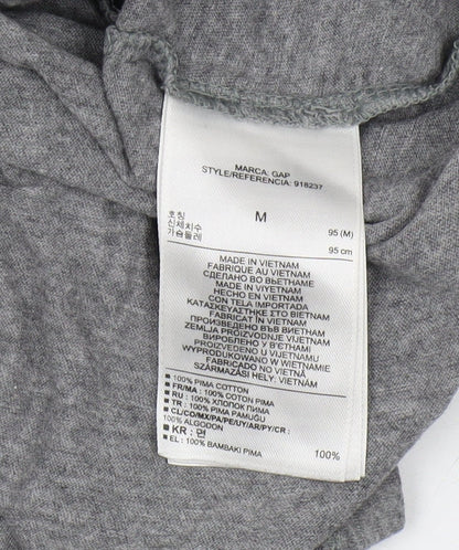 Womens UK Size M Gap Grey Basic Tank