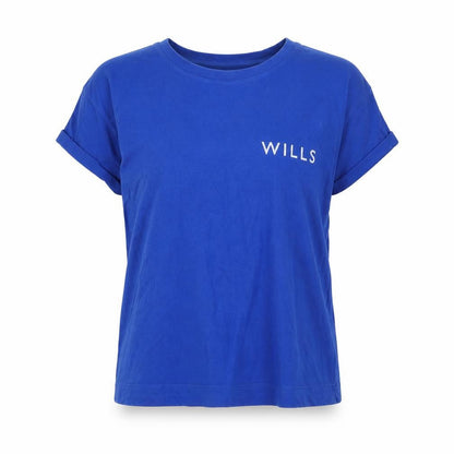 Womens UK Size S Jack Wills Blue Basic T-Shirt