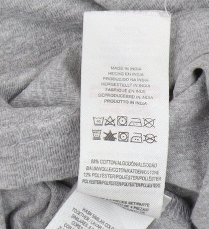 Harry Potter Boys Grey Graphic Print Long Sleeve T-Shirt 12-13Y