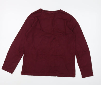 Harry Potter Boys Red Cotton Long Sleeve T-Shirt 12-13 Years