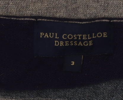 Paul Costelloe Women's Beige Cardigan Size 7 Relaxed