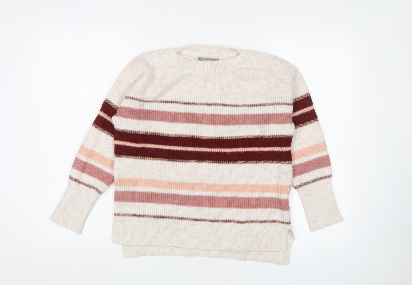 Womens UK Size XS Oasis Multicoloured Pullover Jumper
