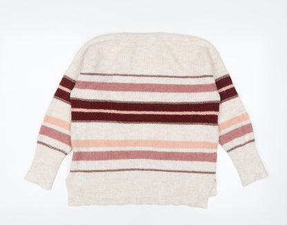 Womens UK Size XS Oasis Multicoloured Pullover Jumper