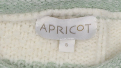 Apricot Women's Multicoloured Chunky-Knit Jumper S