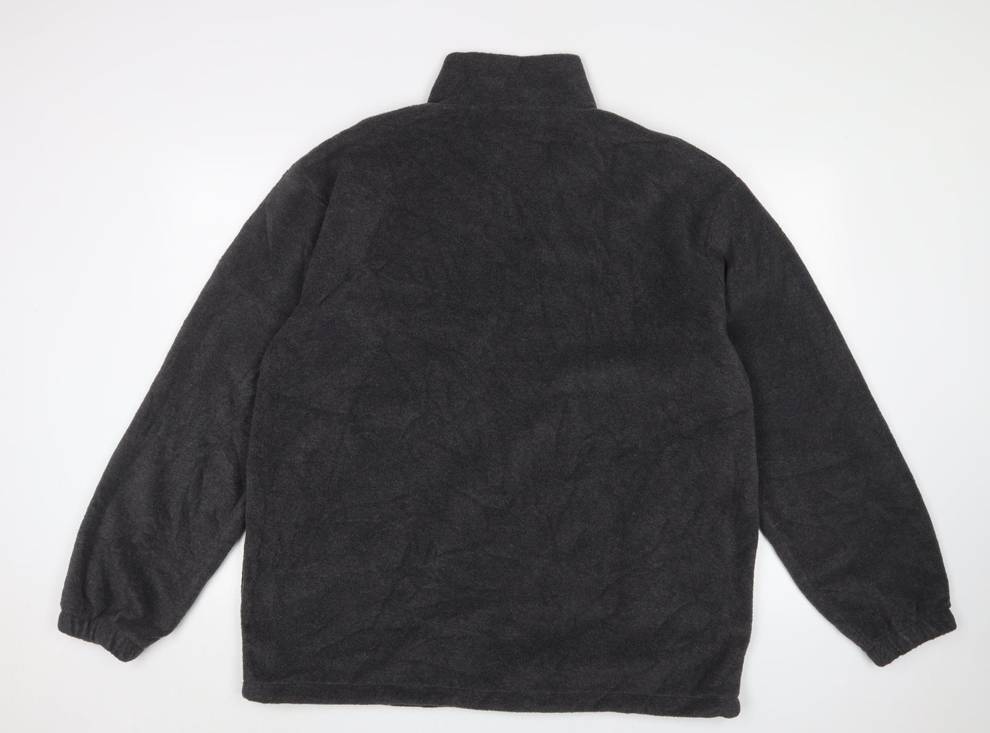 Result Men's Black XL 1/2 Zip Fleece Sweatshirt