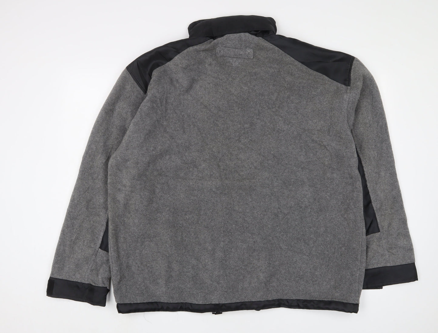 Mens UK Size M Urban Exposure Grey Windbreaker Coat