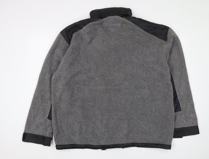 Mens UK Size M Urban Exposure Grey Windbreaker Coat