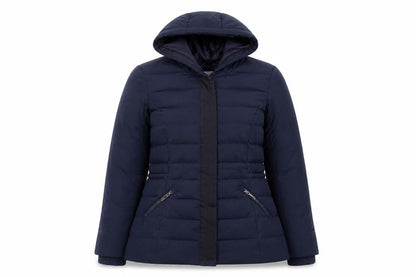 Jasper Conran Women's Blue Puffer Jacket Size 10