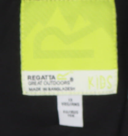 Regatta Boys Black Full Zip Basic Jacket 18 Years