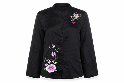 Womens UK Size 8 Oasis Black Kimono Blouse