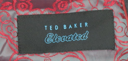 Mens UK Size 38 Ted Baker Regular Black Suit Jacket
