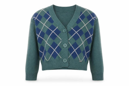 Womens UK Size XS Hollister Green Cardigan Jumper