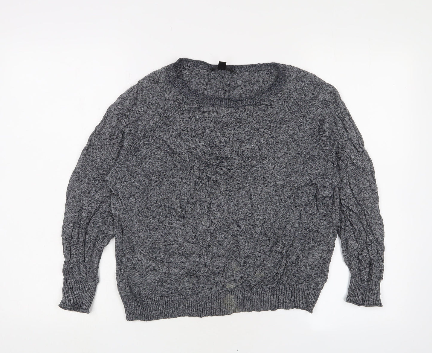 Womens UK Size M J.CREW Grey Jumper Jumper