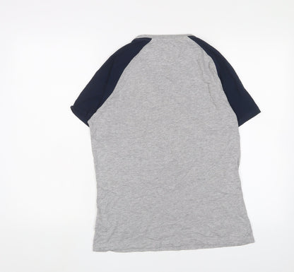 Mens UK Size S Bench Grey  T-Shirt