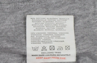 Mens UK Size S Bench Grey  T-Shirt