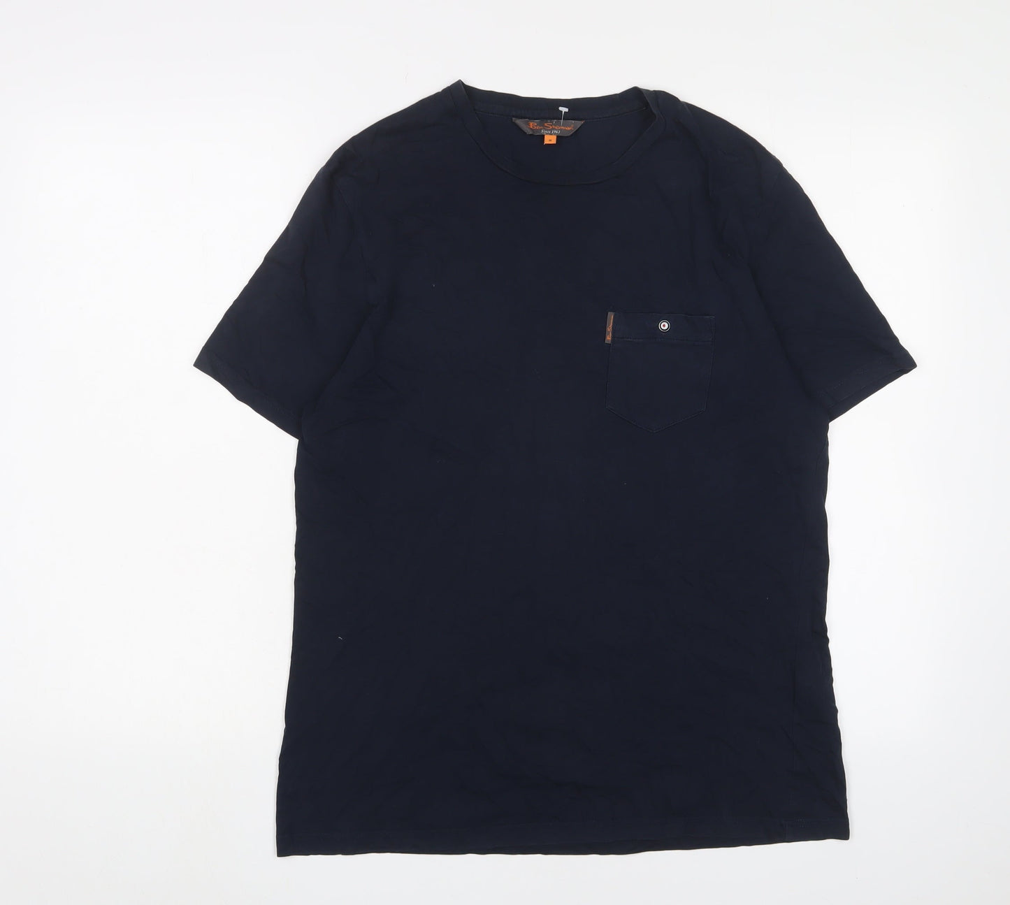 Mens UK Size M Ben Sherman Blue  T-Shirt