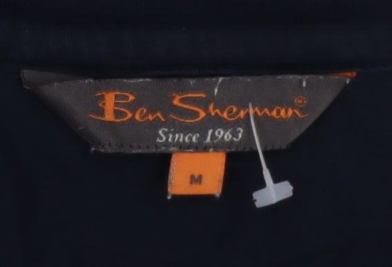 Mens UK Size M Ben Sherman Blue  T-Shirt