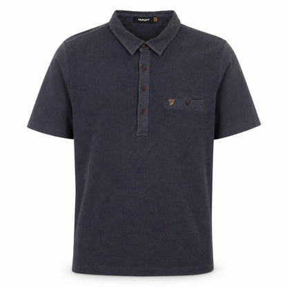 Mens UK Size M Farah Cotton Blend Polo Shirt
