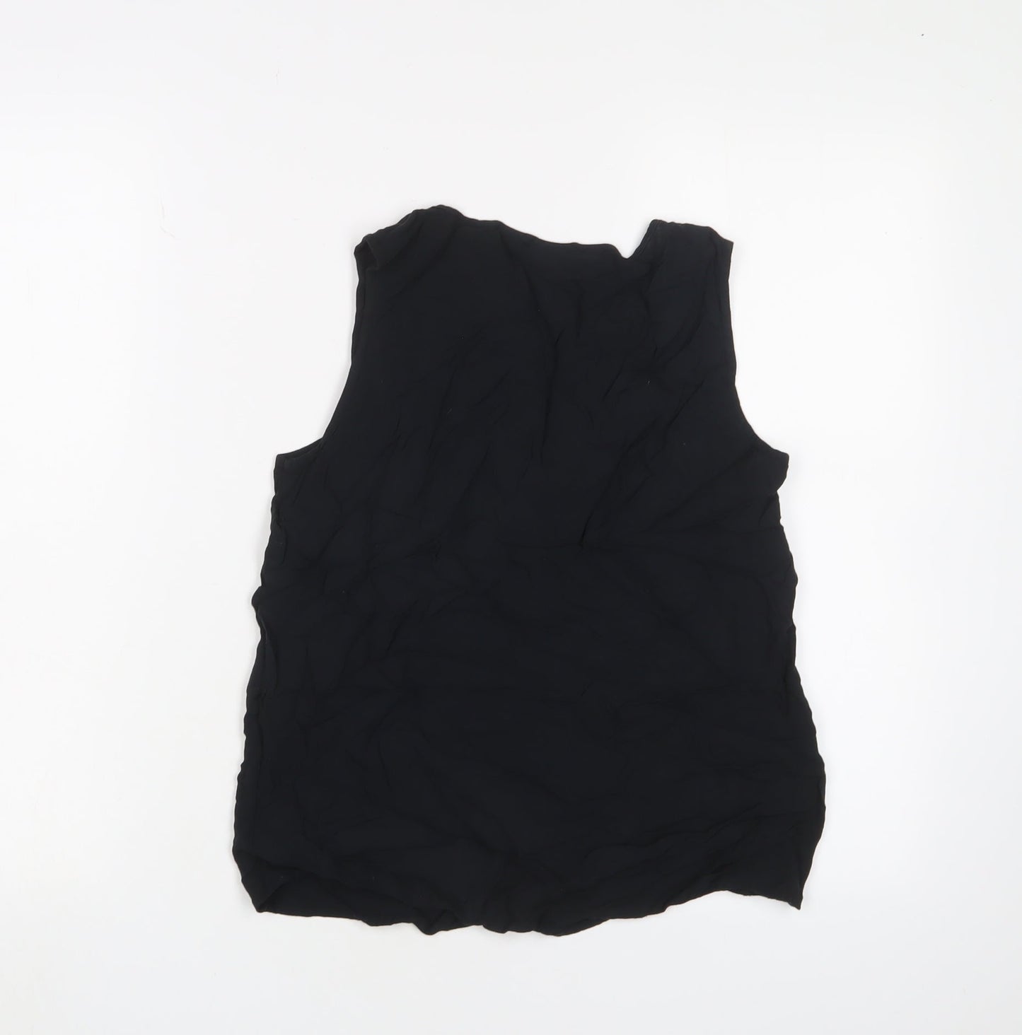 Jacqueline de Yong Women's Black Tank Top, Size 8, Casual