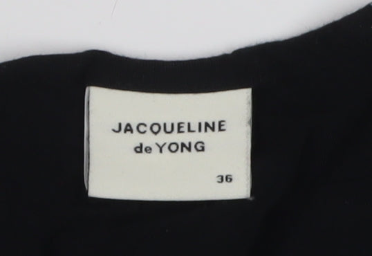 Jacqueline de Yong Women's Black Tank Top, Size 8, Casual
