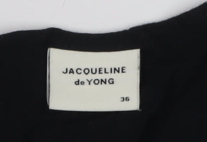 Jacqueline de Yong Women's Black Tank Top, Size 8, Casual