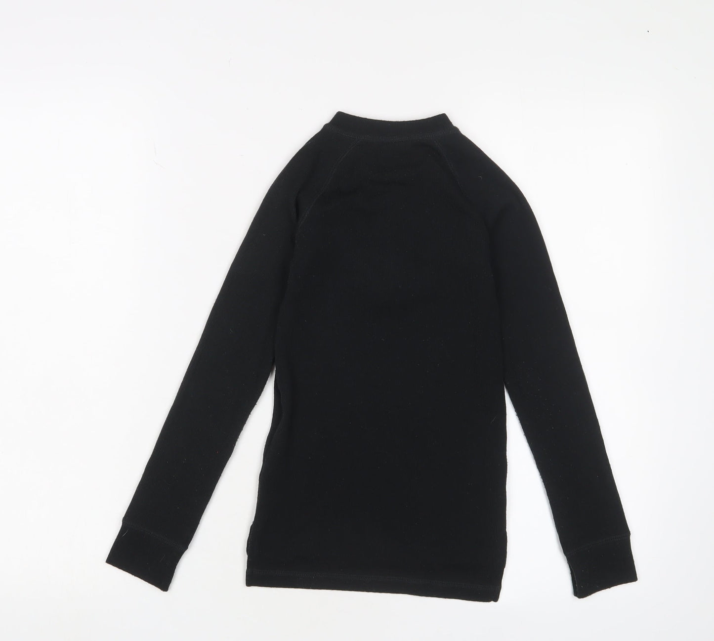 Trespass Boys Black Fleece Full Zip Sweatshirt 5-6 Years