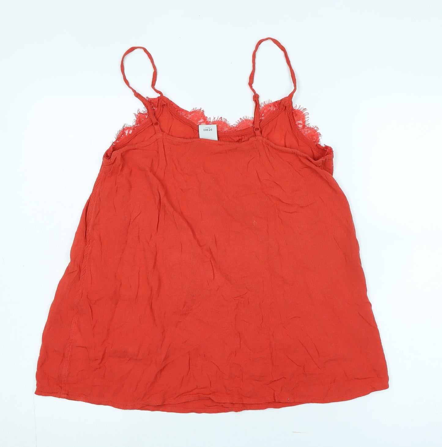 Womens UK Size M ICHI Red Camisole Tank