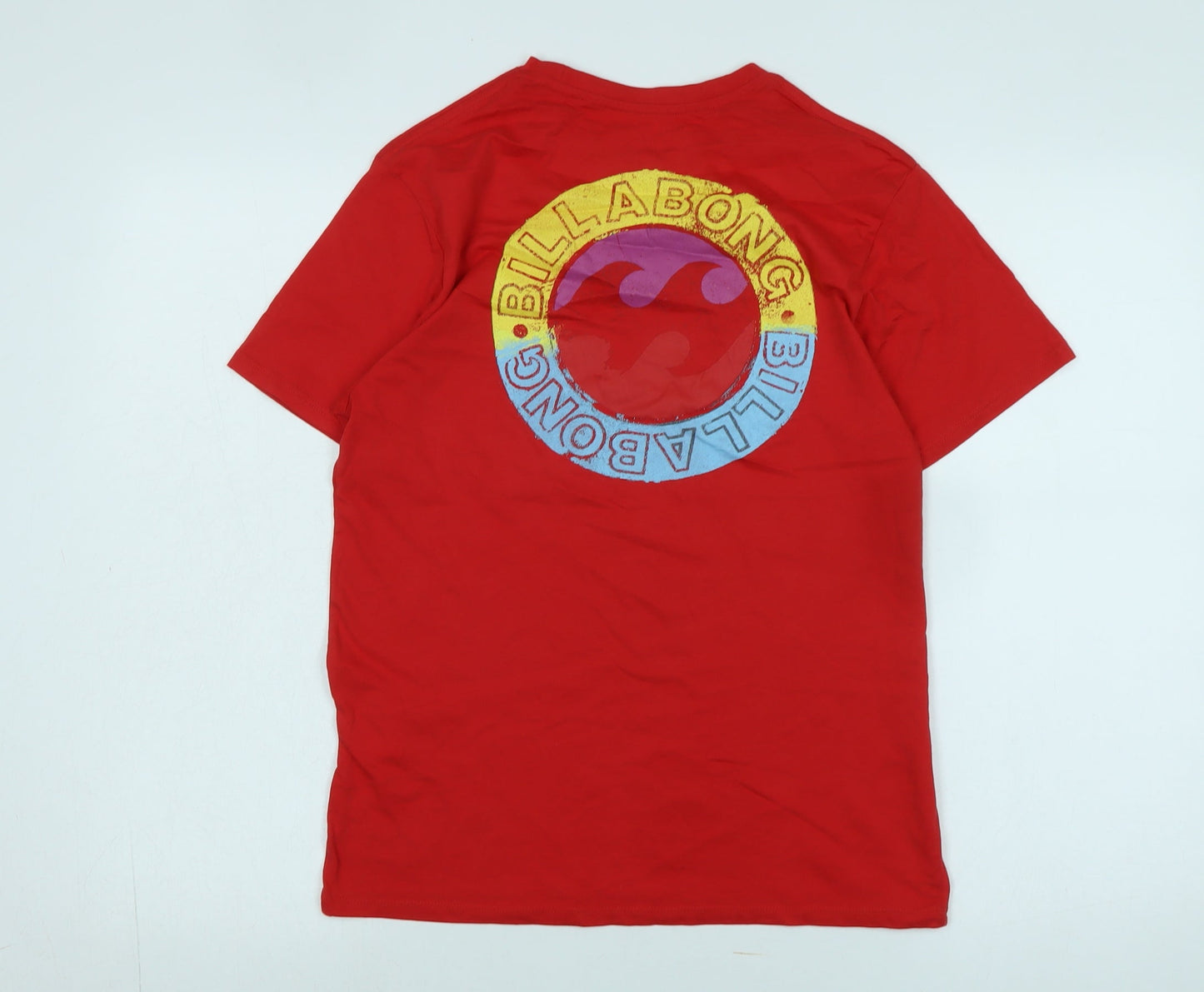 Mens UK Size XS Billabong Red  T-Shirt