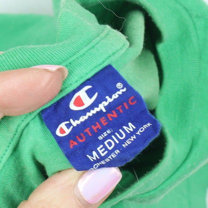 Mens UK Size M Champion Green  T-Shirt